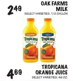 Foodarama Tropicana orange juice offer