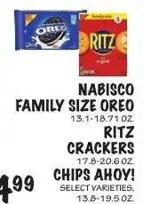 Foodarama Nabisco family size oreo offer