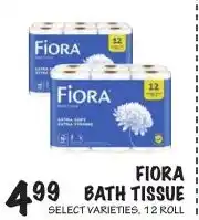 Foodarama Fiора bath tissue offer