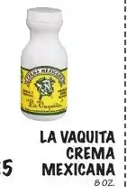 Foodarama La Vaquita crema mexicana offer