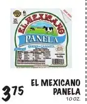 Foodarama El mexicano panela offer