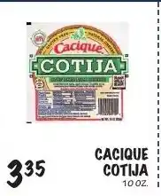Foodarama Cacique cotija offer