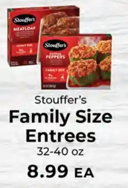 Sunset Foods Stouffer's family size entrees offer
