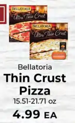 Sunset Foods Bellatoria thin crust pizza offer