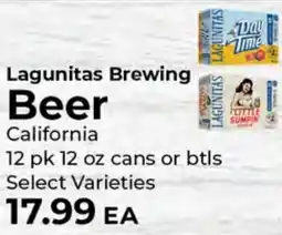 Sunset Foods Lagunitas Brewing Beer offer