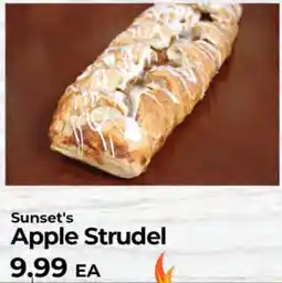 Sunset Foods Sunset's Apple Strudel offer