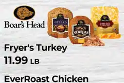 Sunset Foods Boar's Head Fryer's Turkey offer