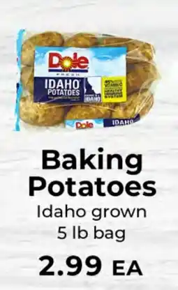 Sunset Foods Dole baking potatoes offer