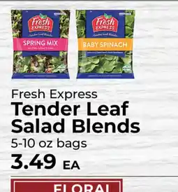 Sunset Foods Fresh Express tender leaf salad blends offer
