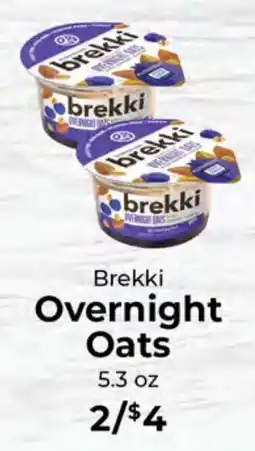 Sunset Foods Brekki Overnight Oats offer