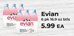 Sunset Foods Evian offer