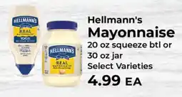 Sunset Foods Hellmann's Mayonnaise offer