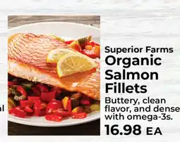 Sunset Foods Superior Farms Organic Salmon Fillets offer