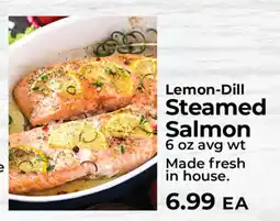 Sunset Foods Lemon-Dill Steamed Salmon offer