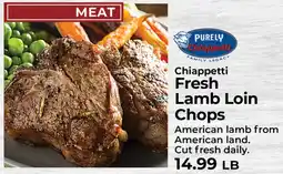 Sunset Foods Chiappetti Fresh Lamb Loin Chops offer