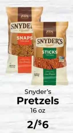 Sunset Foods Snyder's Pretzels offer