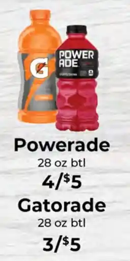 Sunset Foods Powerade offer