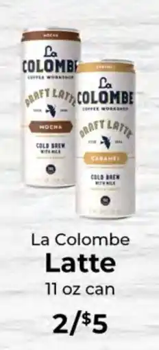 Sunset Foods La Colombe Latte offer