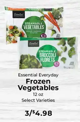 Sunset Foods Essential Everyday Frozen Vegetables offer