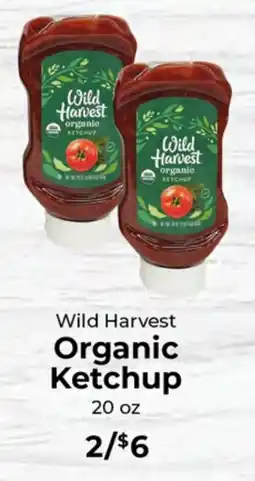 Sunset Foods Wild Harvest Organic Ketchup offer