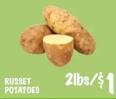 Foodarama russet potatoes offer