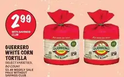 Foodarama Guerrero White Corn Tortilla offer
