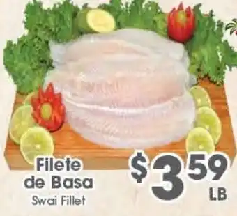 Filete de Basa Swai Fillet