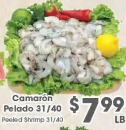 Arteagas Food Center Peeled Shrimp 31/40 offer