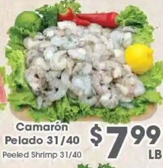 Peeled Shrimp 31/40
