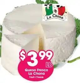 Arteagas Food Center La Chona Fresh Cheese offer