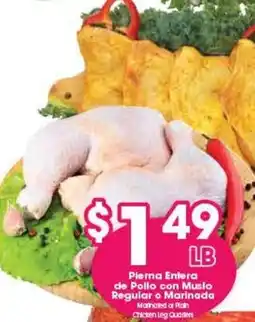 Arteagas Food Center Chicken Leg Quarters offer