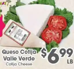 Arteagas Food Center Queso Cotija Valle Verde Cotija Cheese offer