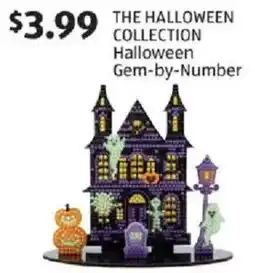 Aldi The Halloween Collection Halloween Gem-by-Number offer