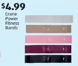Aldi Crane Power Fitness Bands offer