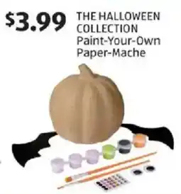 Aldi The Halloween Collection Paint-Your-Own Paper-Mache offer