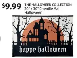 Aldi The Halloween Collection Chenille Mat offer