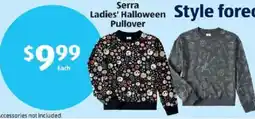 Aldi Serra ladies' halloween pullover offer