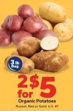 Save a Lot Organic Potatoes offer