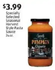 Aldi Pumpkin Cuisinart Pasta Sauce offer