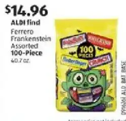 Aldi Ferrero frankenstein assorted offer