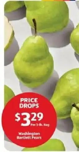 Aldi Washington Bartlett Pears offer