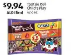 Aldi Tootsie Roll Child's Play offer