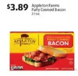 Aldi Appleton Farms Fully Cooked Bacon offer