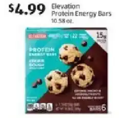 Aldi Elevation protein energy bars offer