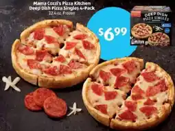 Aldi Mama Cozzi's Pizza Kitchen Deep Dish Pizza Singles offer