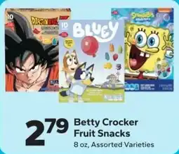 Save a Lot Betty Crocker Fruit Snacks offer
