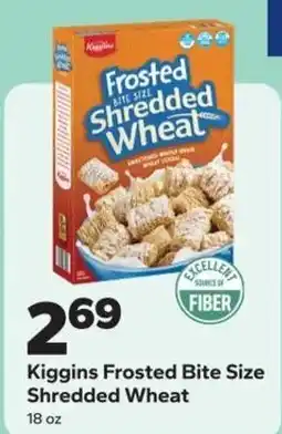 Save a Lot Kiggins Frosted Bite Size Shredded Wheat offer