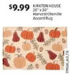 Aldi Kirkton House Harvest Chenille Accent Rug offer