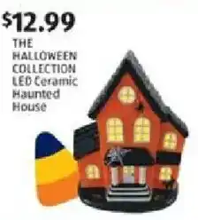 Aldi The Halloween Collection Led Ceramic Haunted House offer