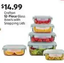 Aldi Crofton glass bowls offer